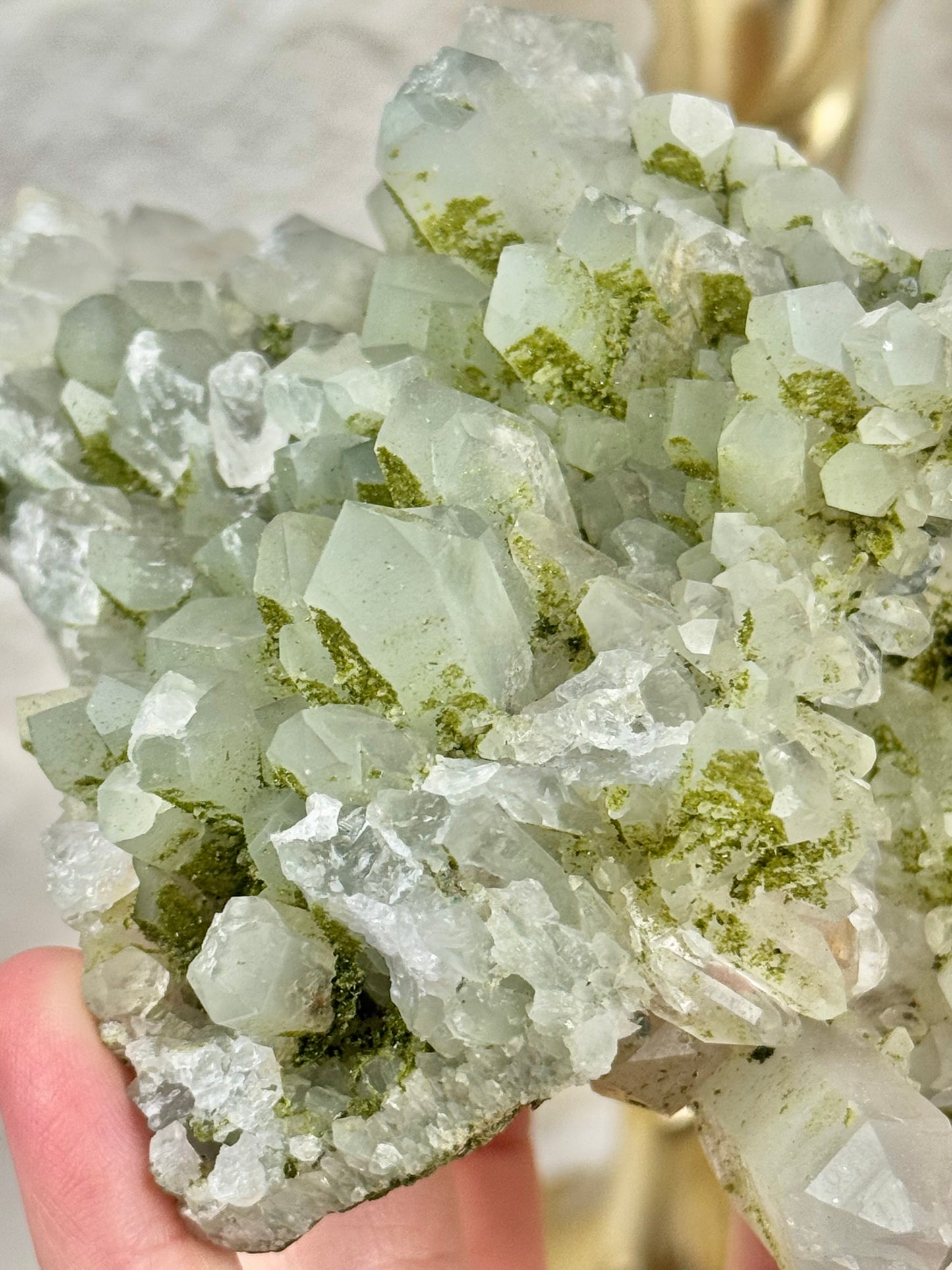 Insane Chlorite x Quartz x Epidote specimen from Anatolia, Turkey