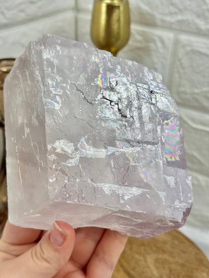 XL rare balmat calcite from the empire state zinc mine, New York, level 4051