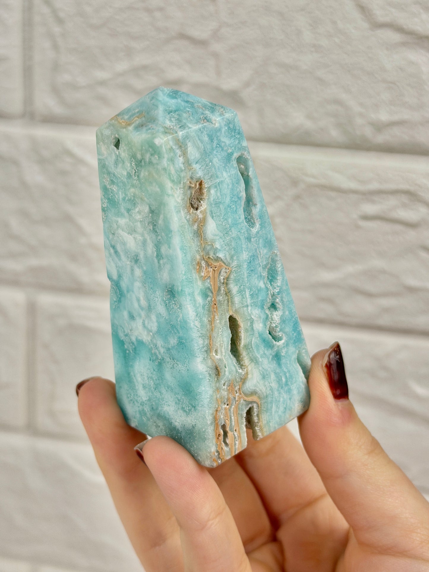 You pick! Gorgeous blue aragonite towers from Pakistan