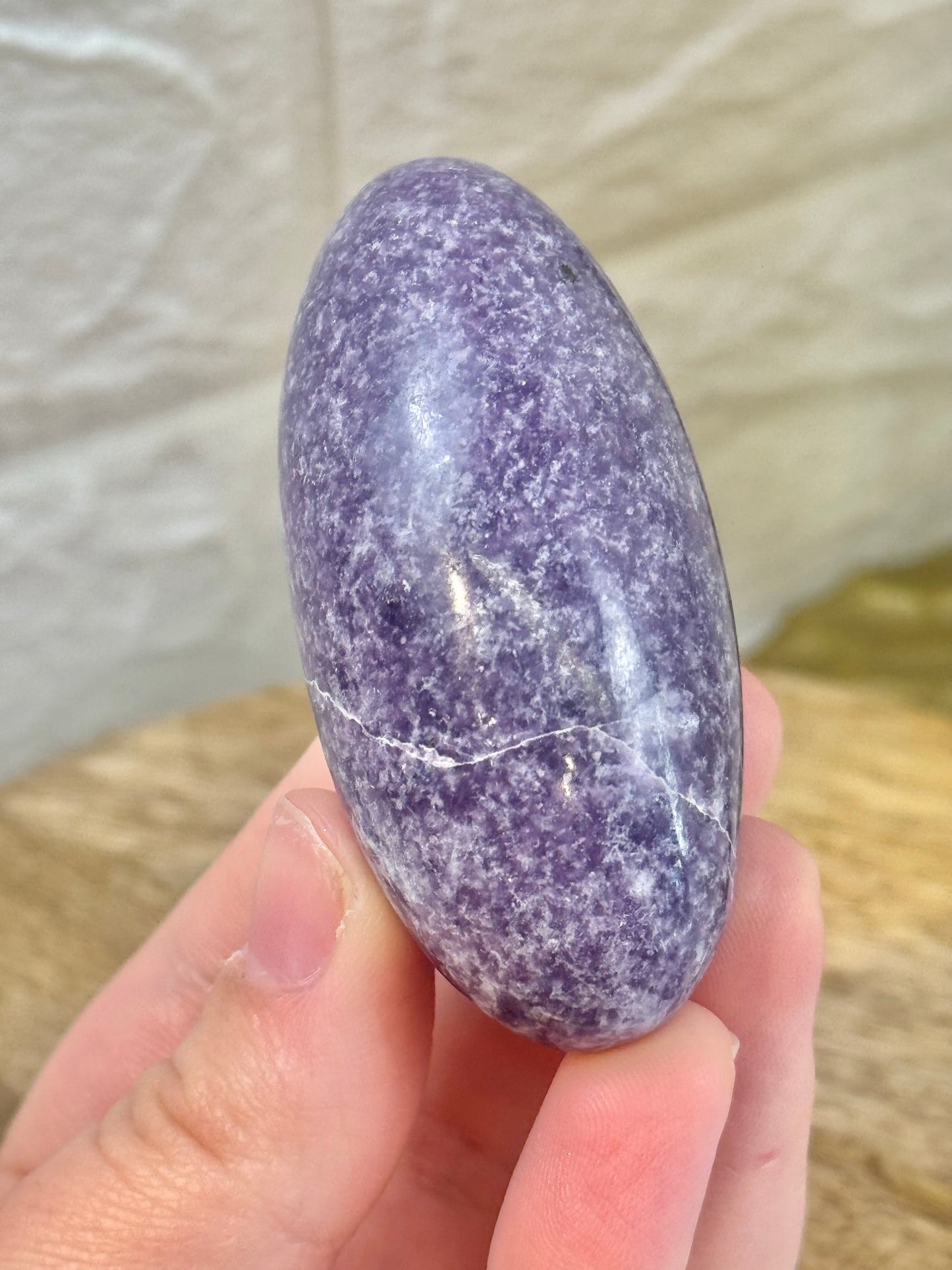 1 beautiful lepidolite shiva