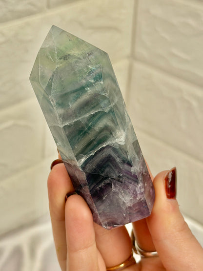 You pick! Stunning Purple x green fluorite towers from Mexico