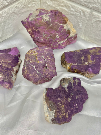 You pick! Raw purpurite from Namibia