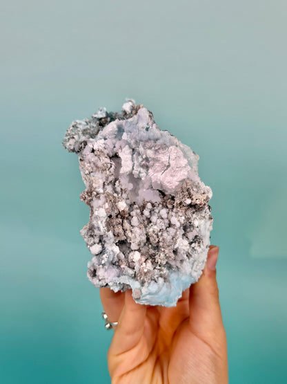 Incredible minty creedite specimen from Guizhou Province, China H