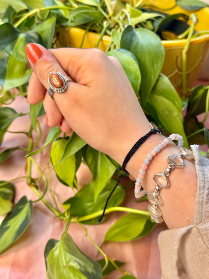 4MM Morganite bracelet