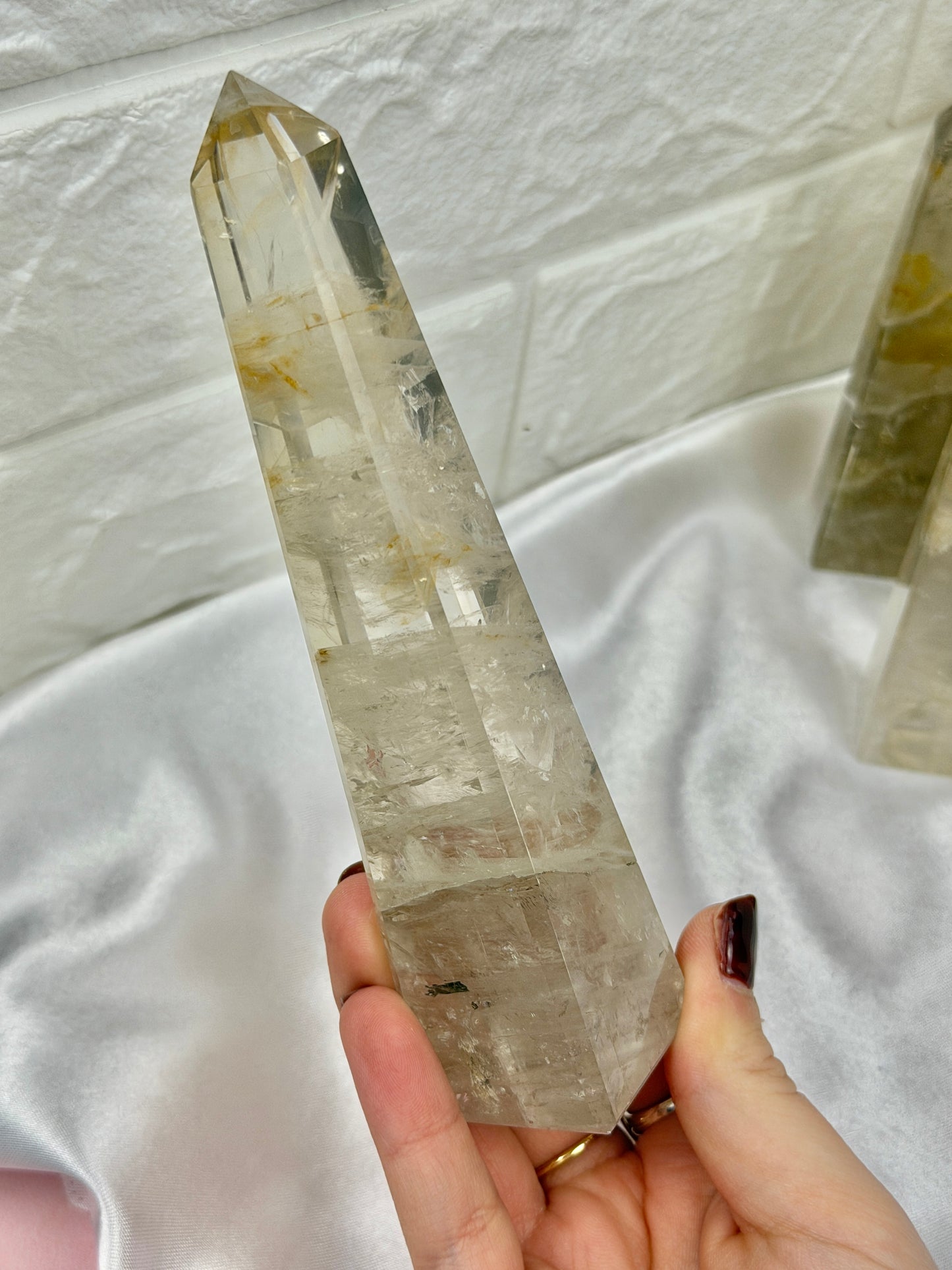 You pick! Smoky golden healer obelisks from Brazil