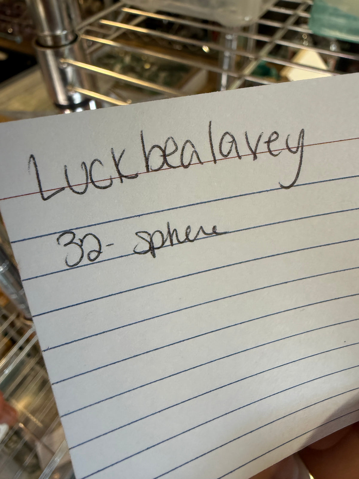 Luckbealavey
