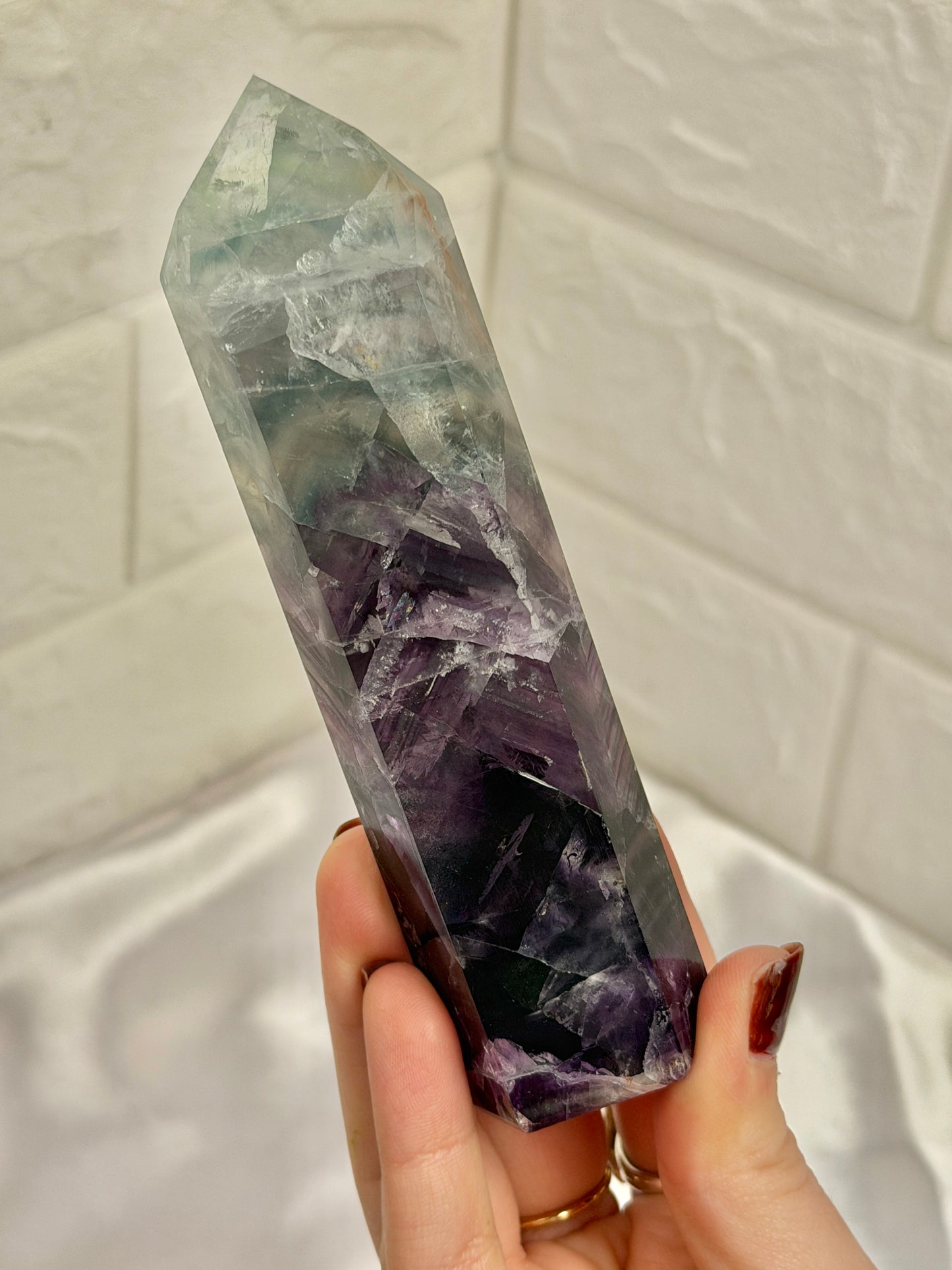 You pick! Stunning Purple x green fluorite towers from Mexico