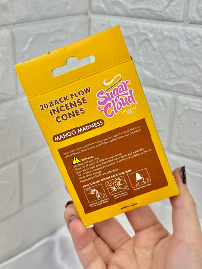 Mango scented incense cones