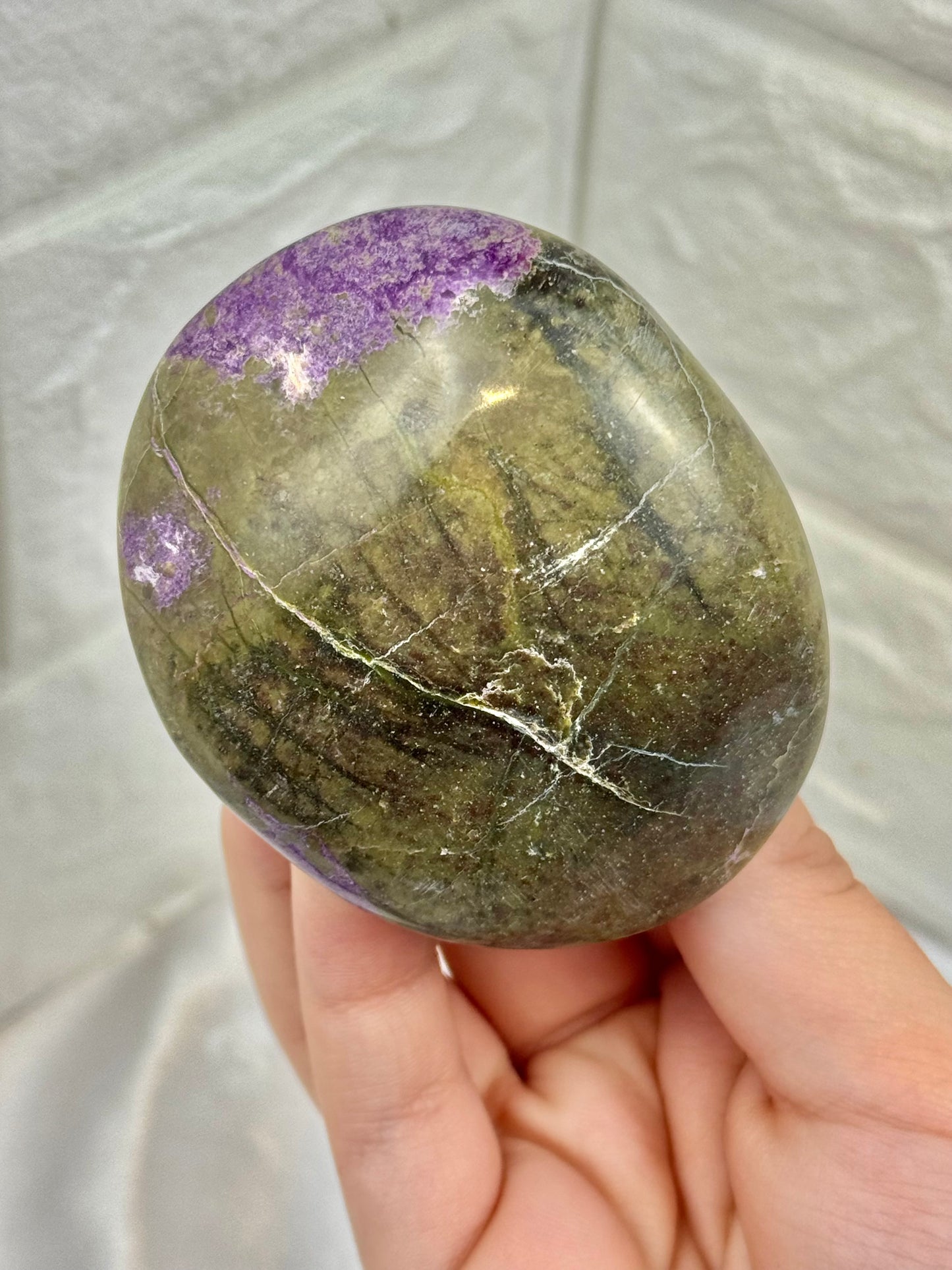 You pick! Stichtite palmstones from South Africa