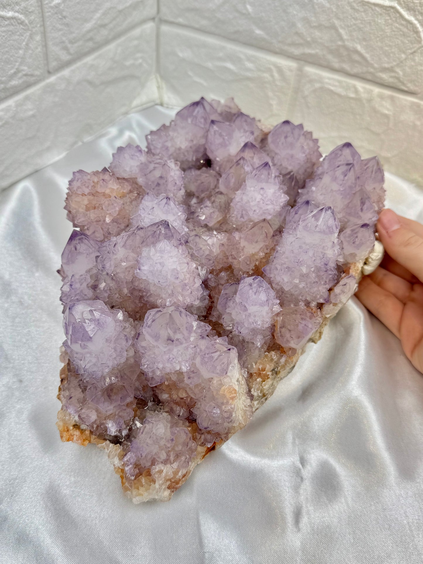 XXL statement spirit quartz specimen from South Africa (insane!!!)