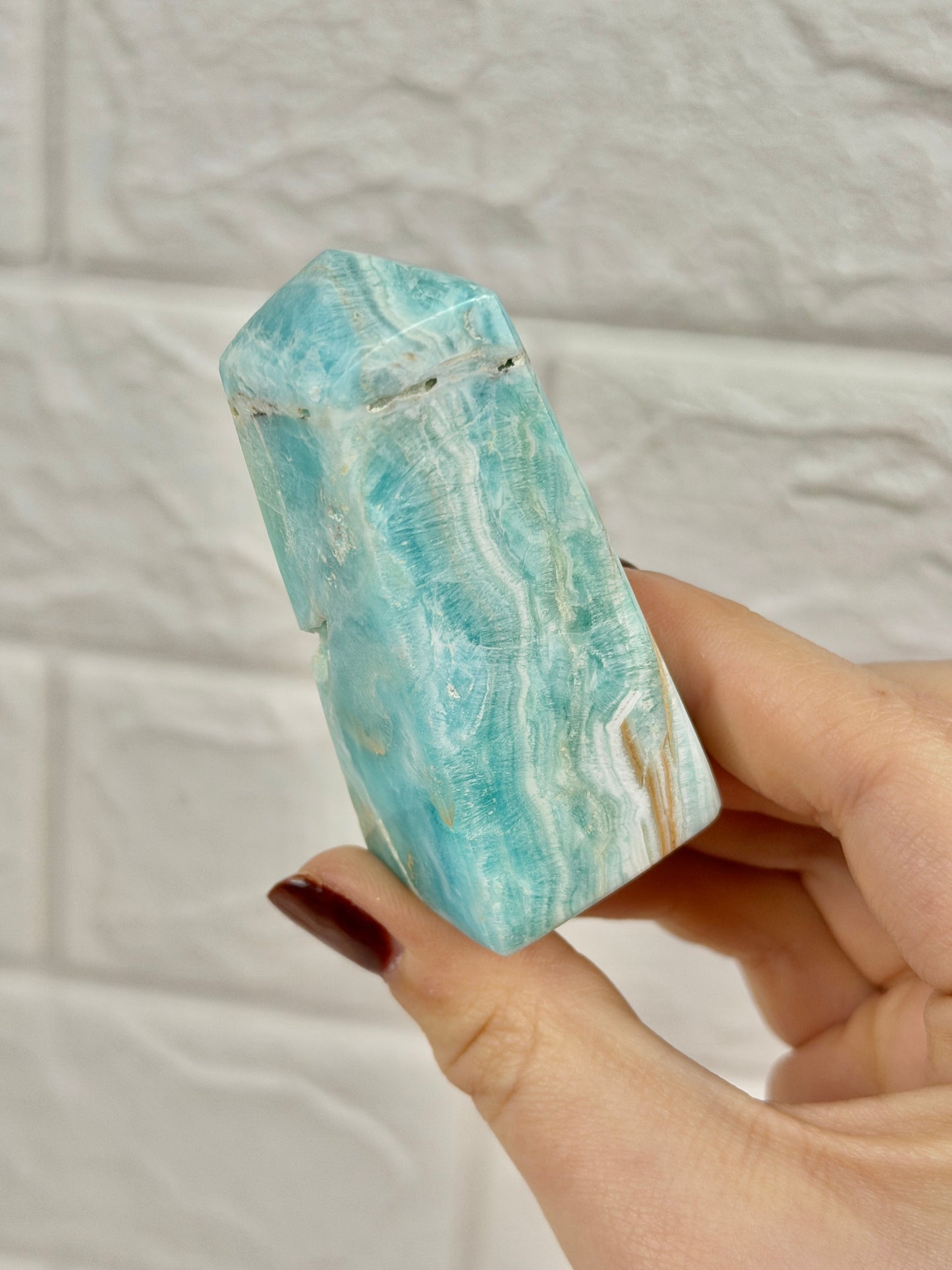 You pick! Gorgeous blue aragonite towers from Pakistan