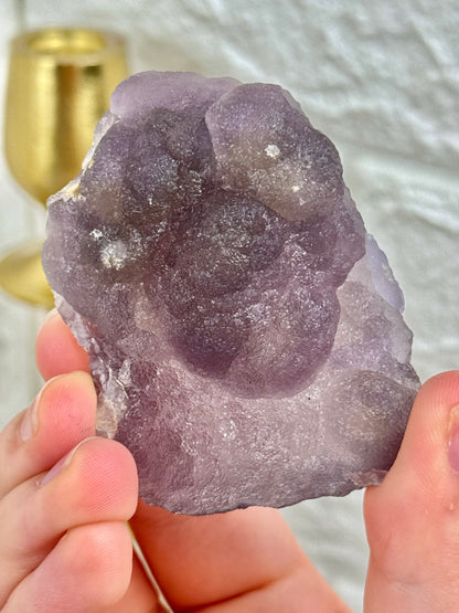 You pick! Stunning boytroydal purple fluorite with pyrite inclusions from Henan, China