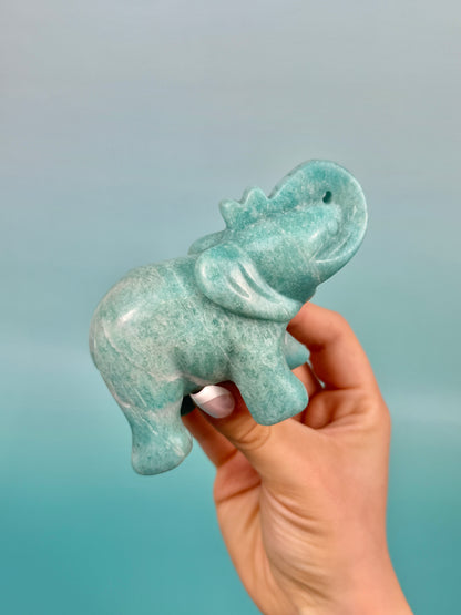 Cute amazonite elephant