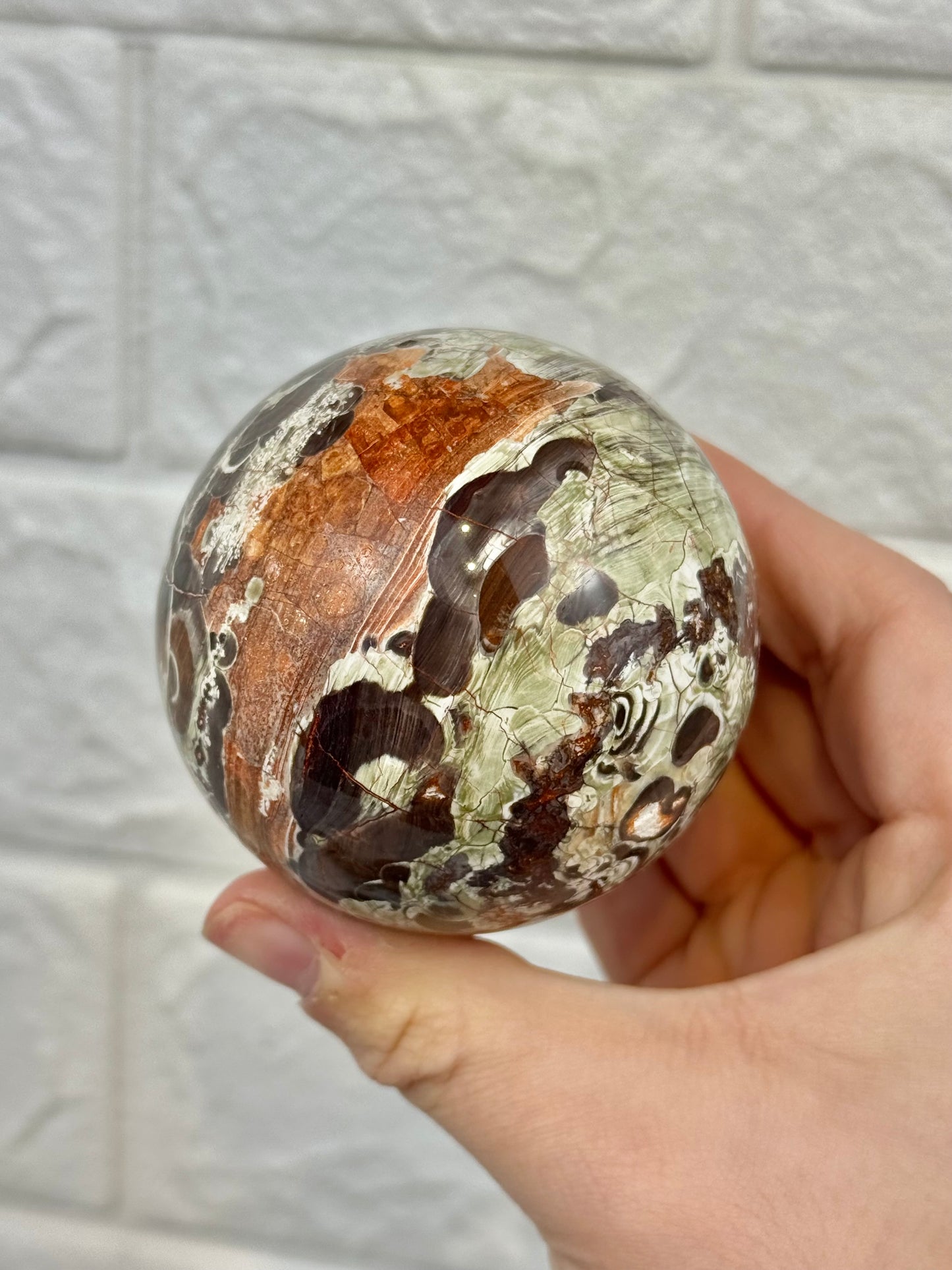 You pick! Money agate spheres from Indonesia