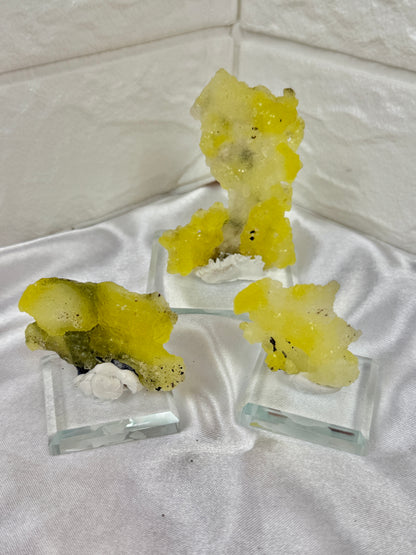 You pick! Yellow Brucite from Pakistan