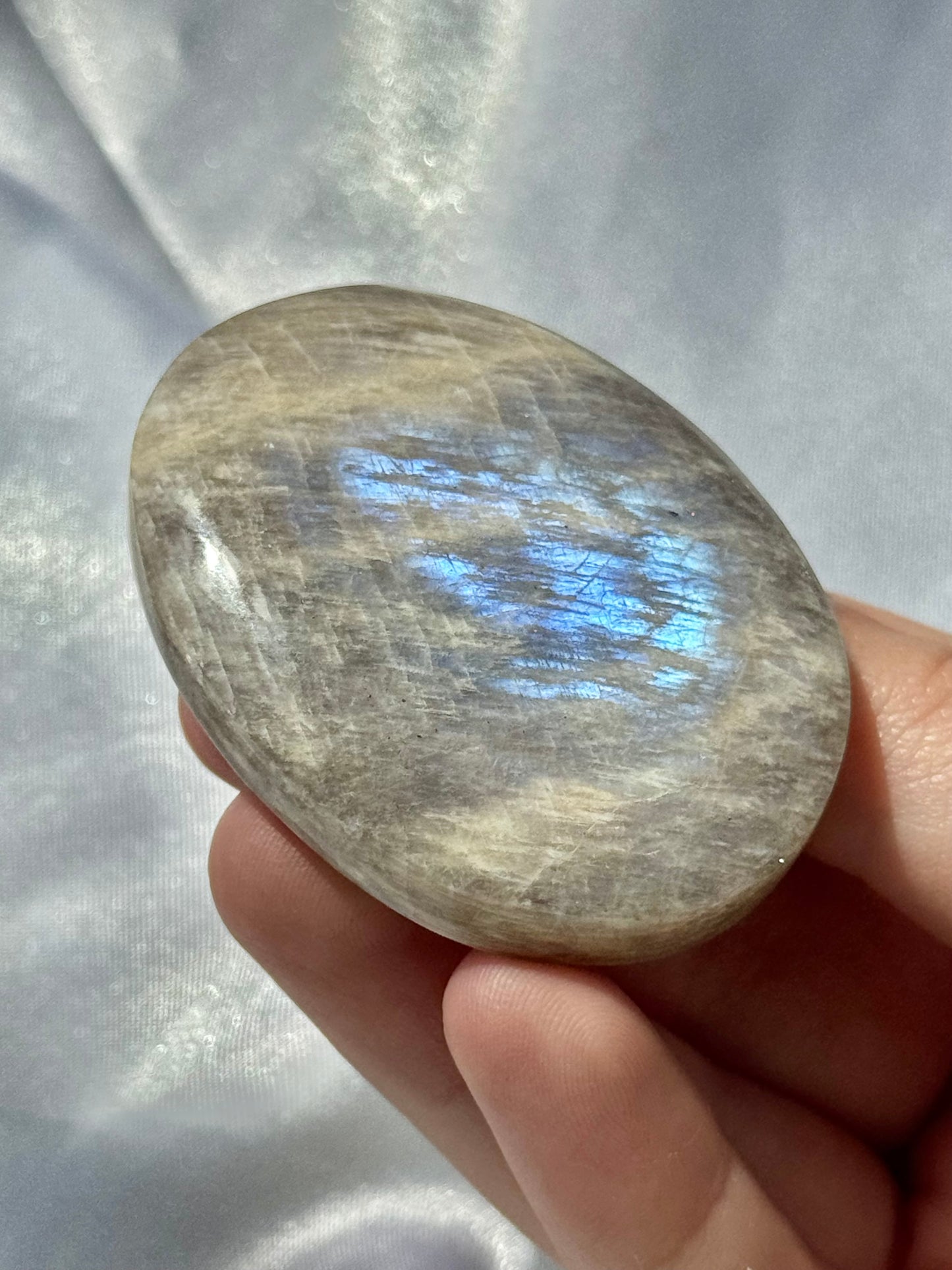 You pick! Belomorite palmstones (sunstone x moonstone)