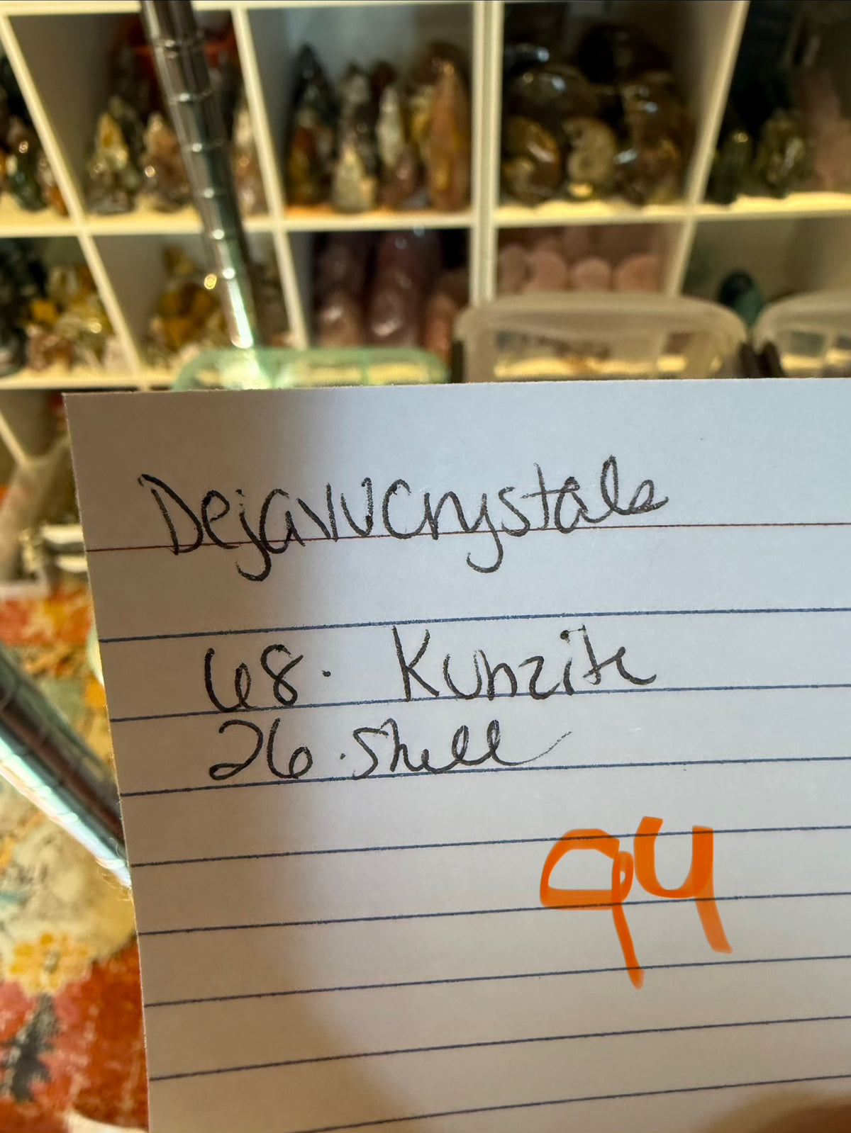 Dejavucrystals
