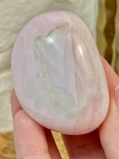 You pick! High quality pink mangano calcite Freeform’s from Peru