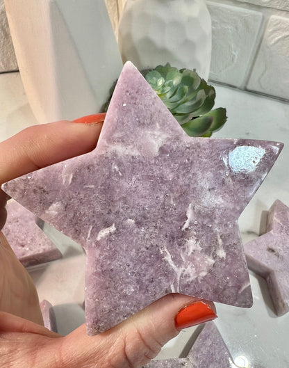 1 lepidolite star