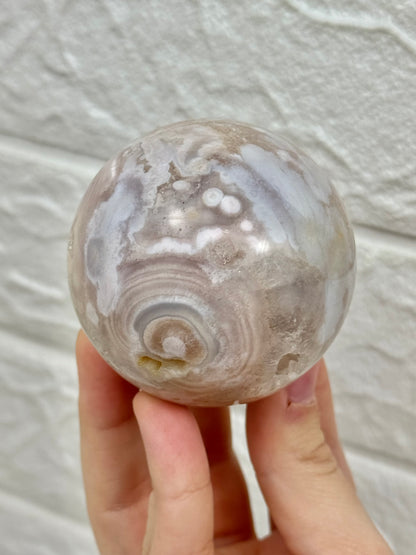 You pick! Flower agate spheres from Madagascar