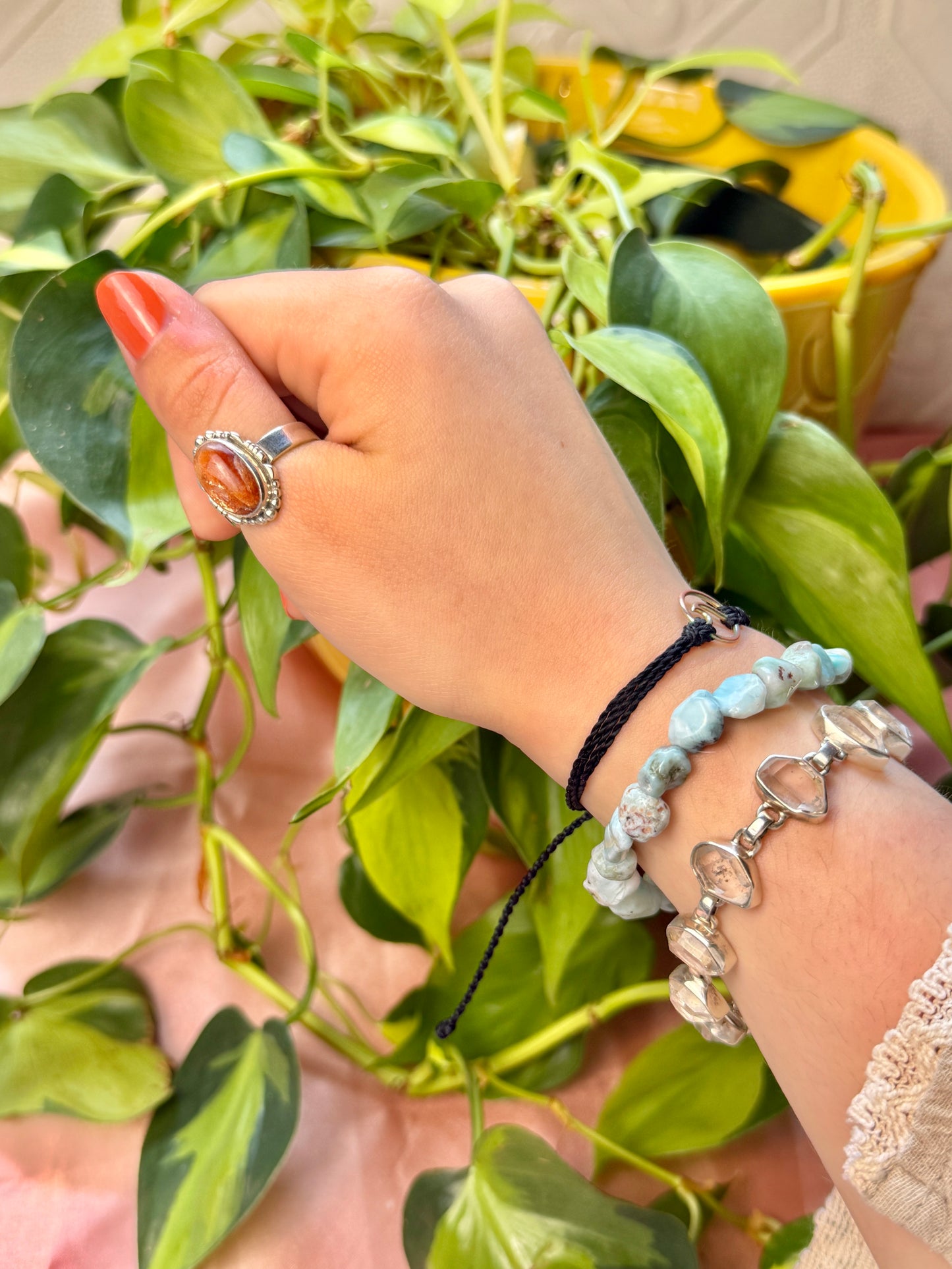 Larimar bracelet