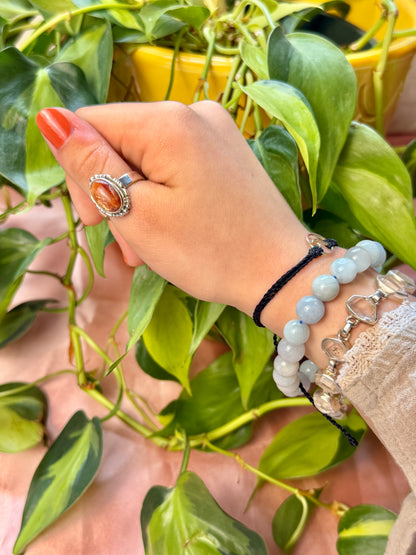 10MM Aquamarine bracelet