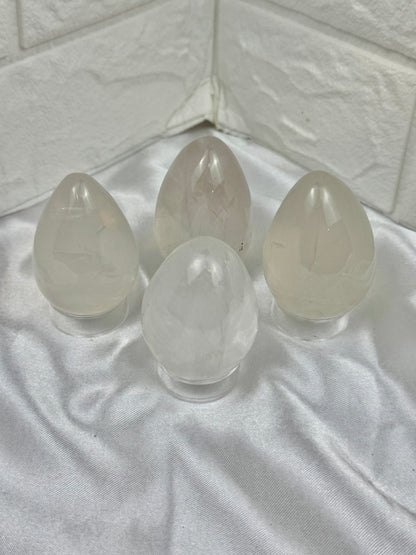 1 gemmy girasol quartz egg