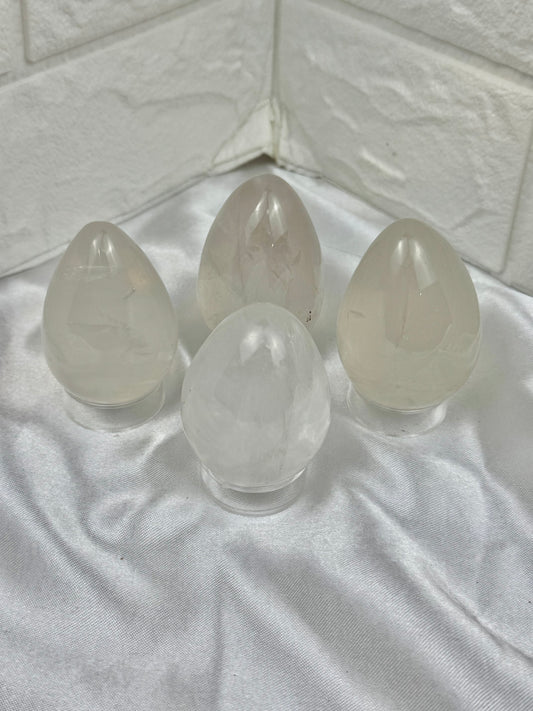 1 gemmy girasol quartz egg