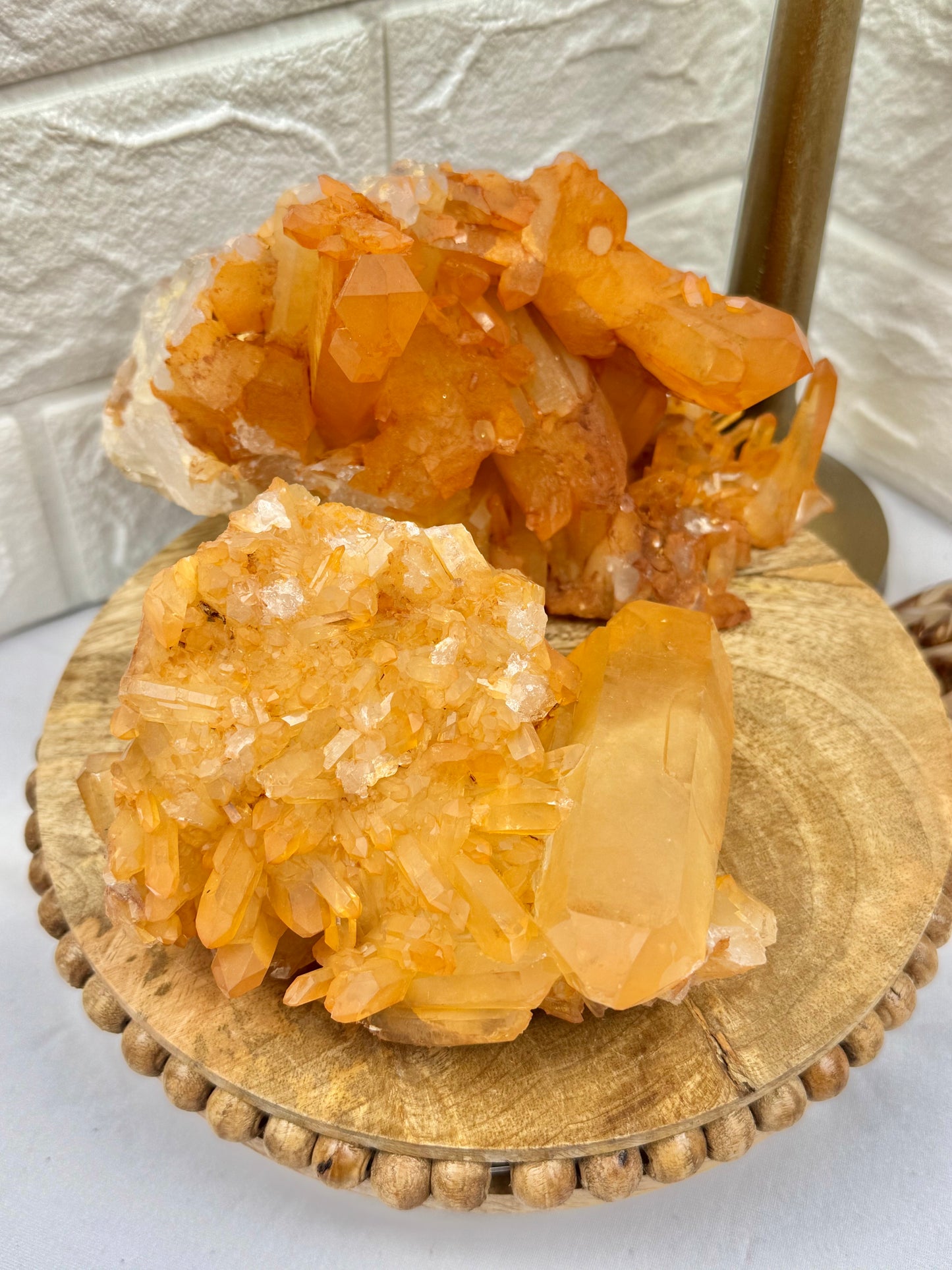 You pick! LG Tangerine quartz specimens from Brazil