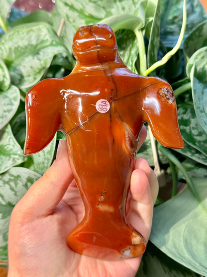 XL heated carnelian manatee A