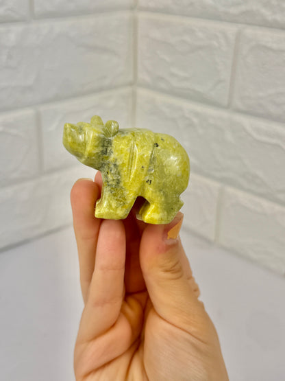 Adorable serpentine bear