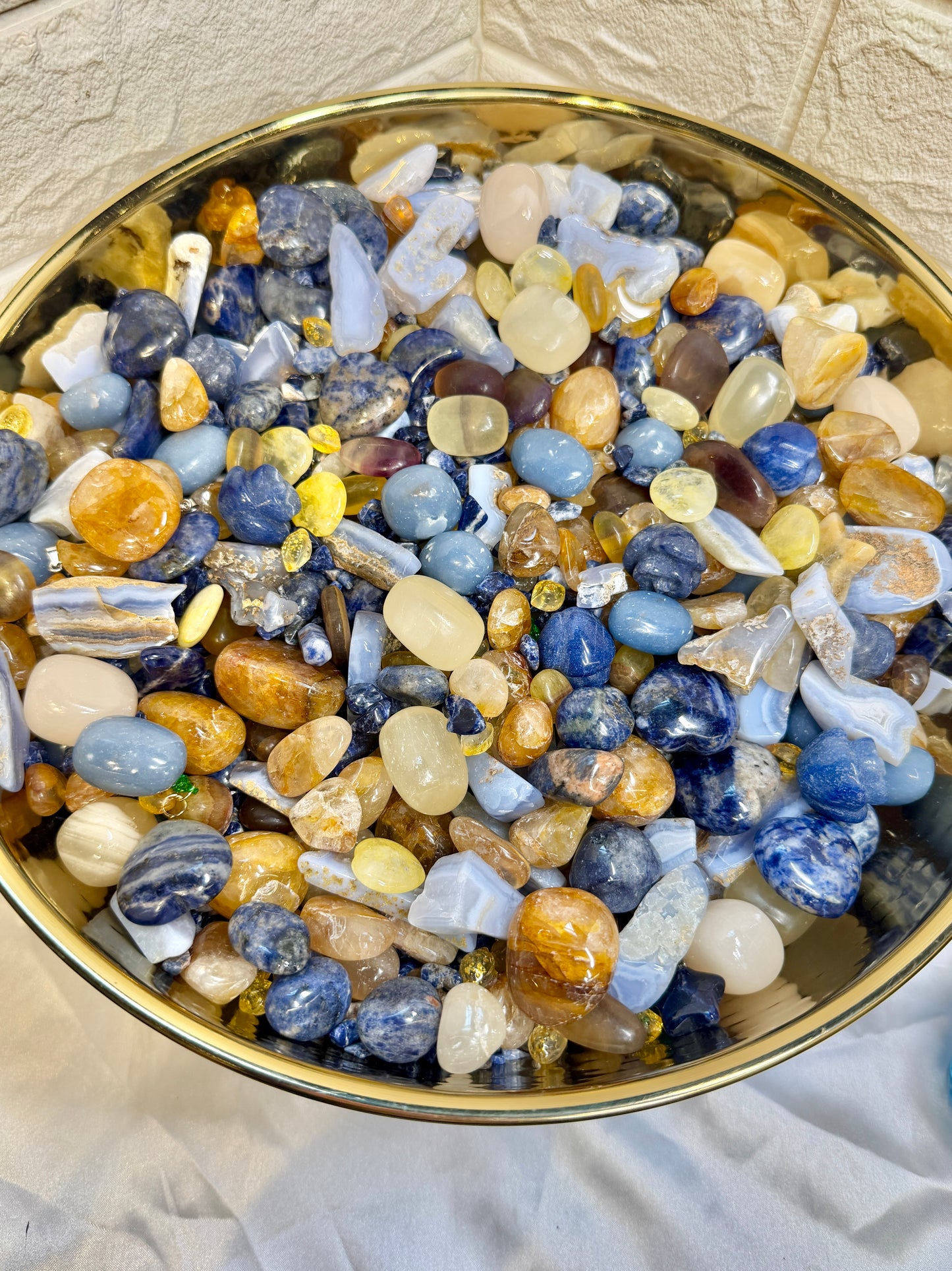 Lemon blueberry crystal confetti mix! 🍋🫐⭐️