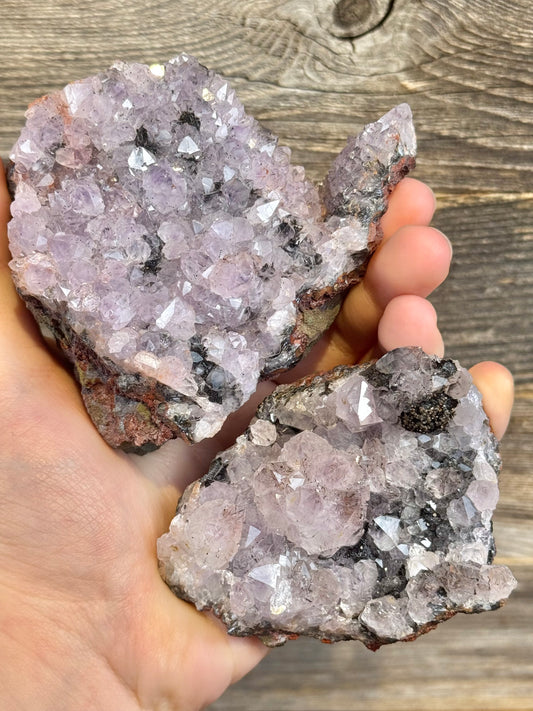 You pick! Moroccan amethyst clusters