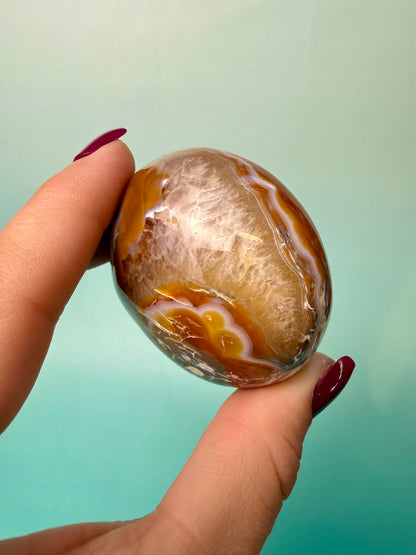 Orca X Carnelian Gallet/ Palm Stone 10C