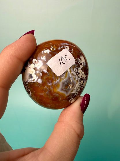 Orca X Carnelian Gallet/ Palm Stone 10C