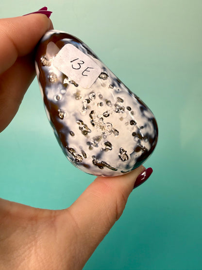 Orca X Carnelian Gallet/ Palm Stone 13E