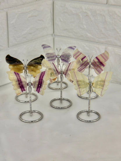 1 intuitive small fluorite butterfly