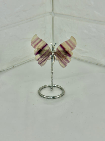 1 intuitive small fluorite butterfly