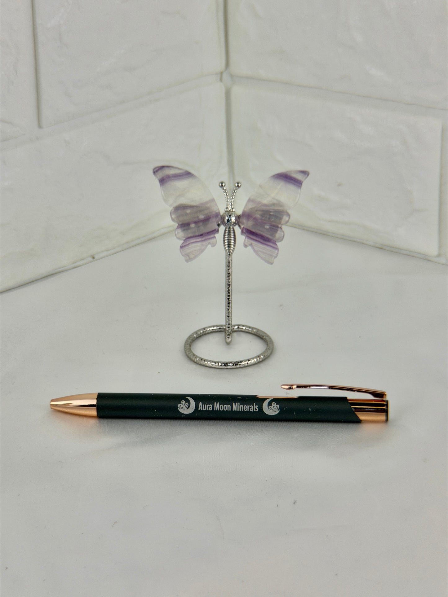 1 intuitive small fluorite butterfly