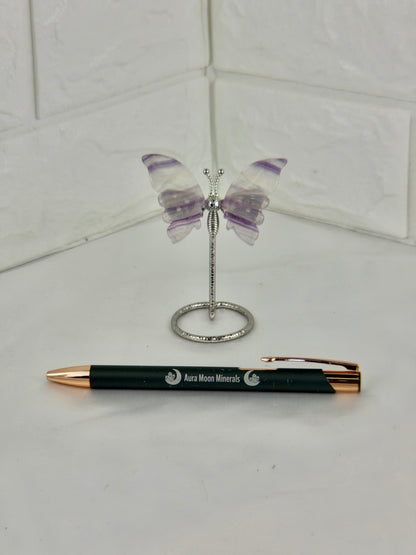 1 intuitive small fluorite butterfly