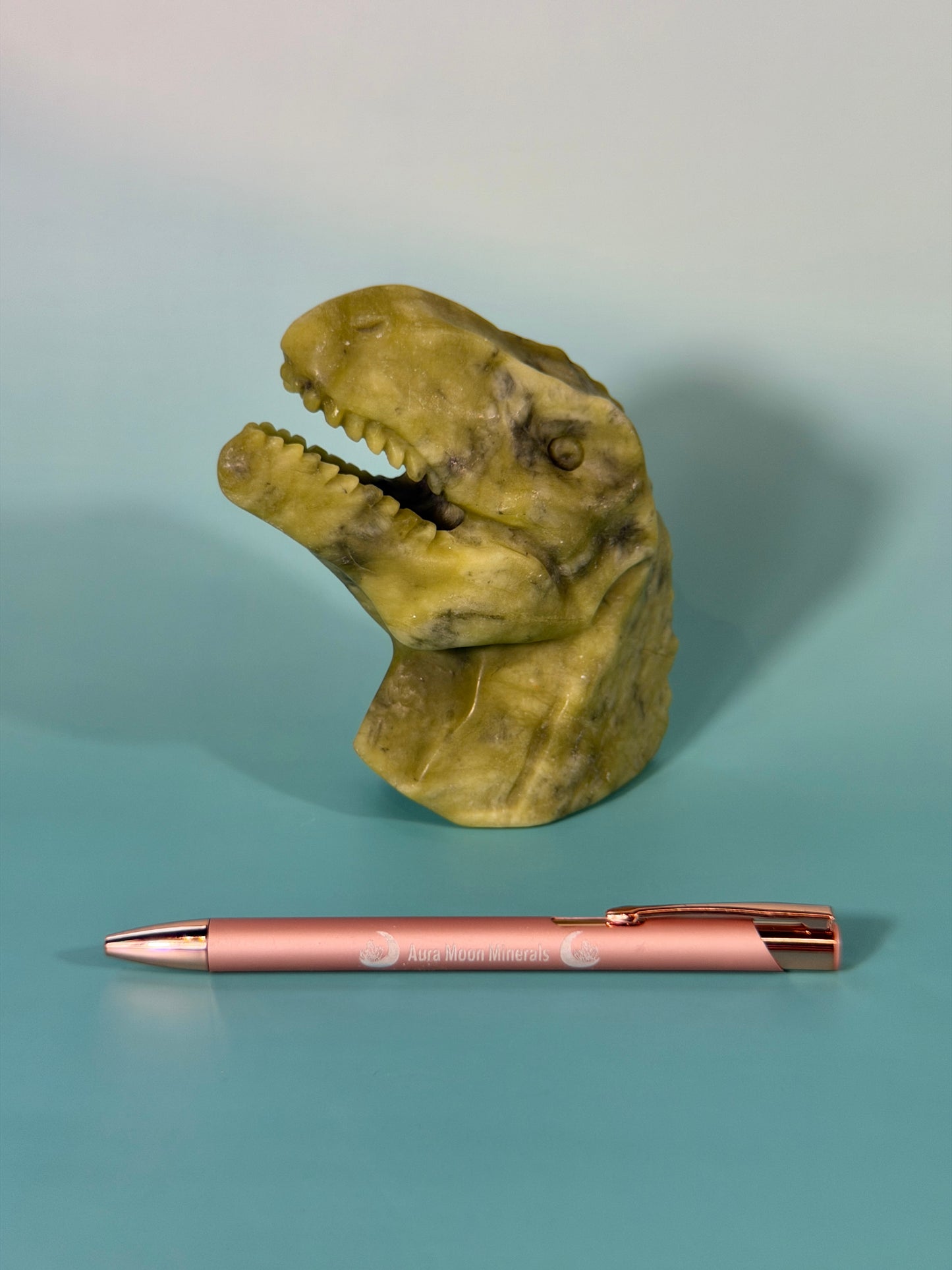 1 lemon jade T-rex head