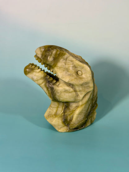 1 lemon jade T-rex head