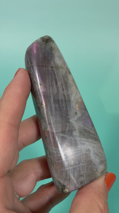 Purple labradorite Freeform X