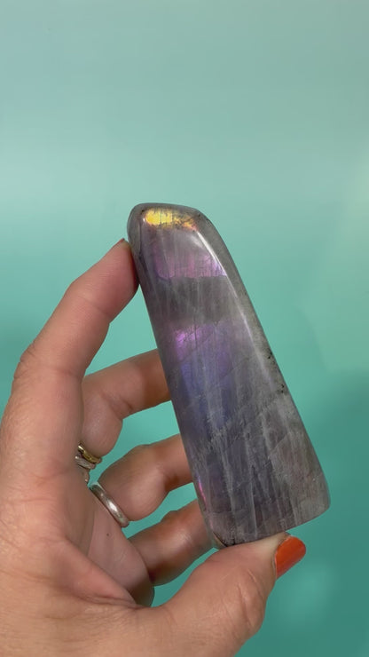 Purple labradorite Freeform X