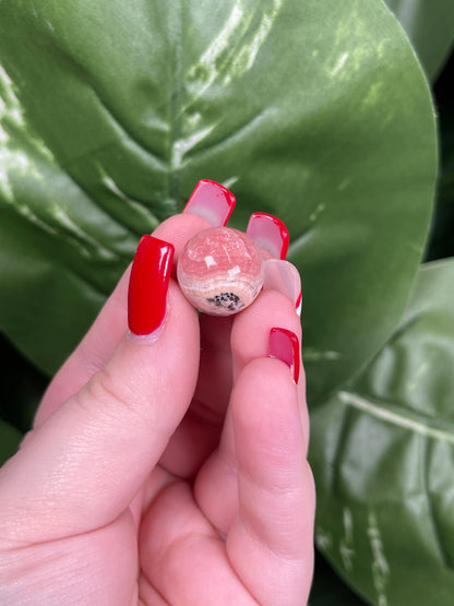 Mini rhodochrosite spheres #9